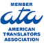 American Translators Association Member